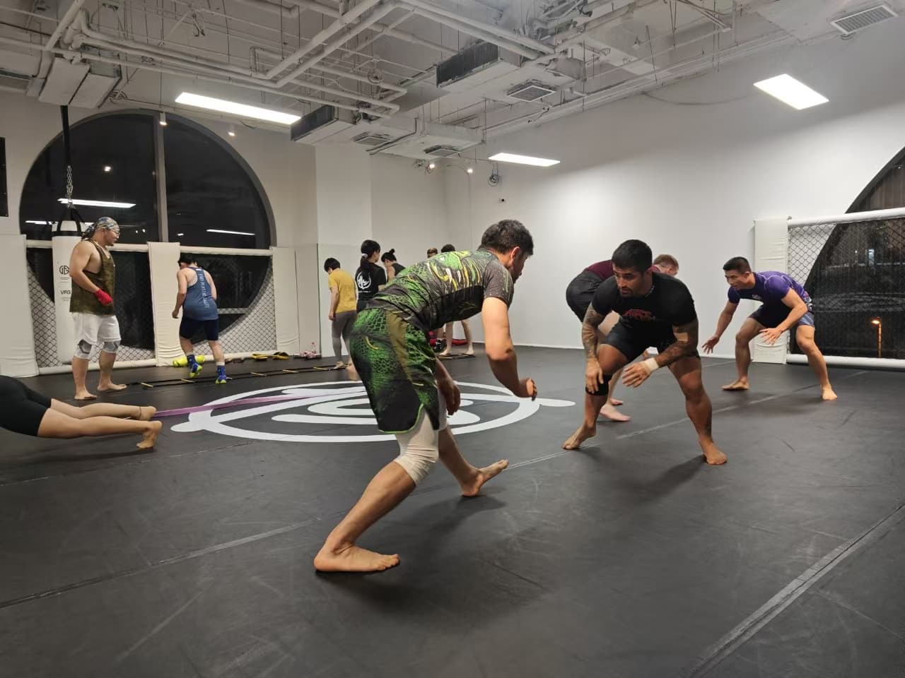AC5 MMA gym training area in Beijing