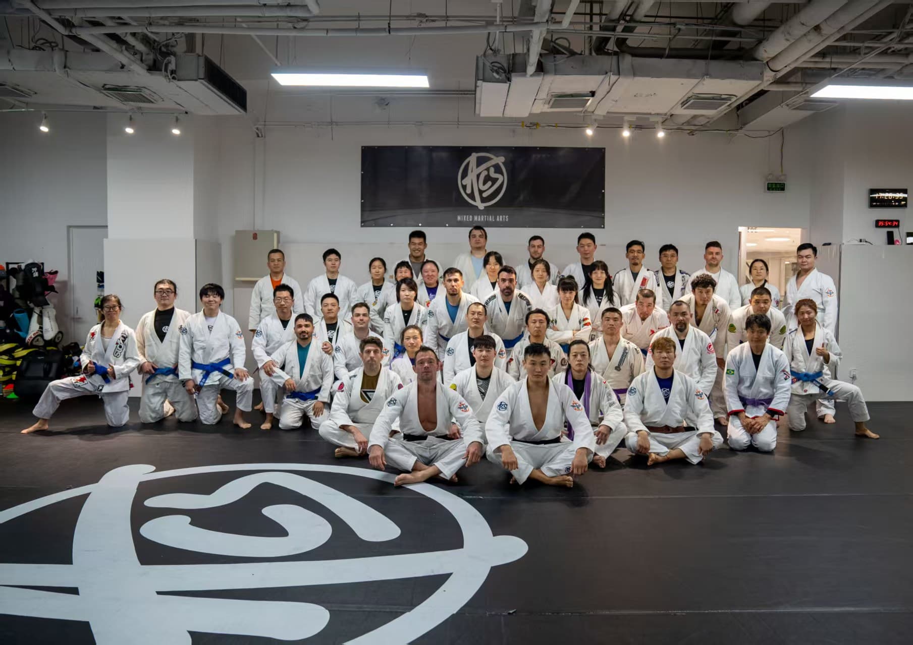 Brazilian Jiu-Jitsu training at AC5 MMA